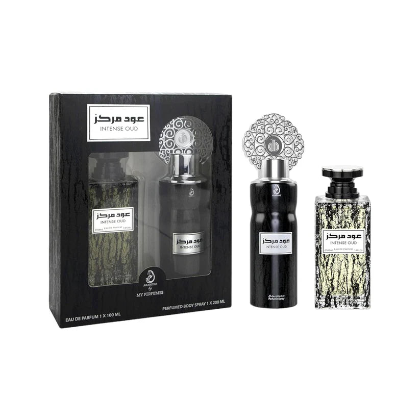 My Perfumes "Oud Markaz" EDP 100ML + DEO 200ML (Gift Set)