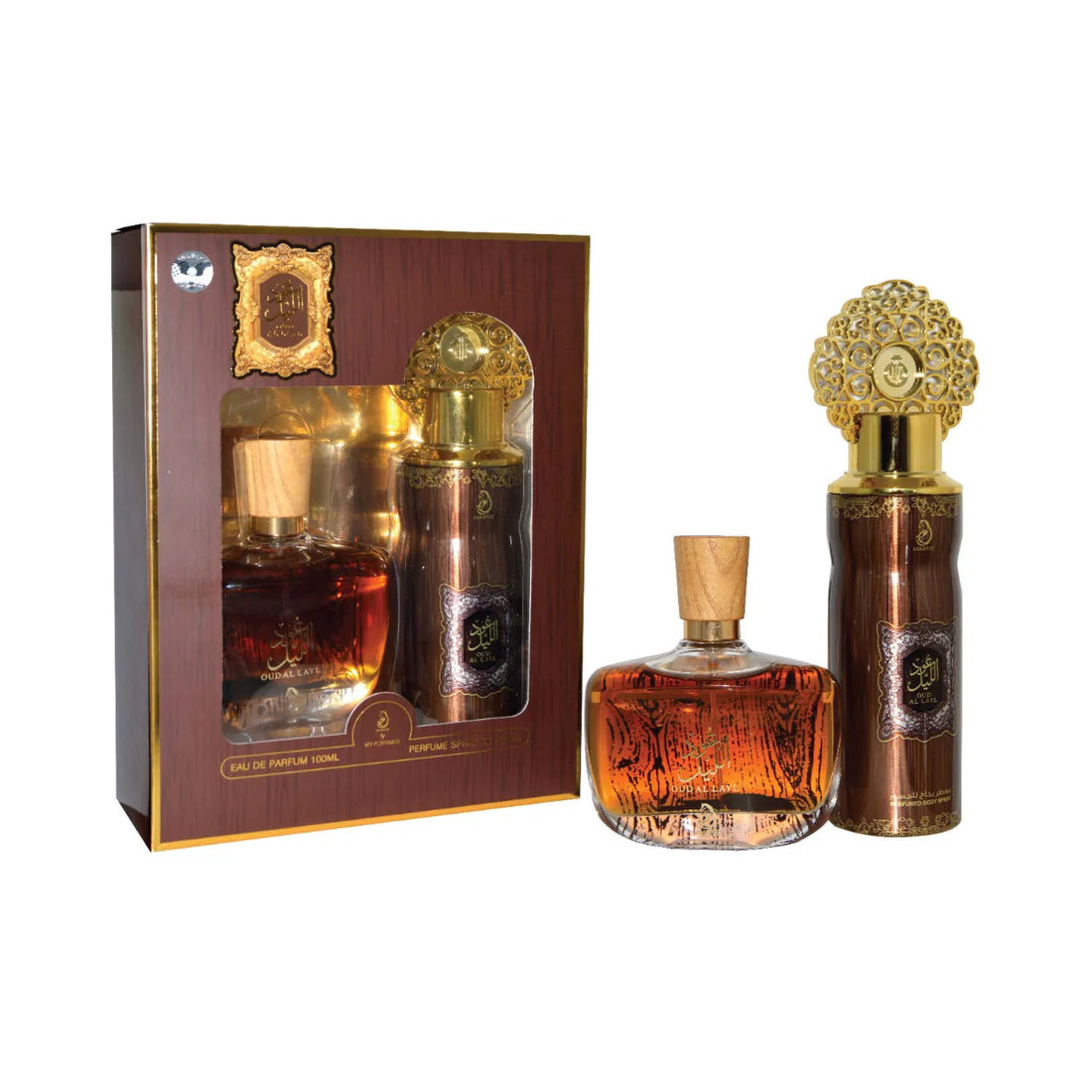 My Perfumes "Oud Al Layl" EDP 100ML + DEO 200ML (Gift Set)